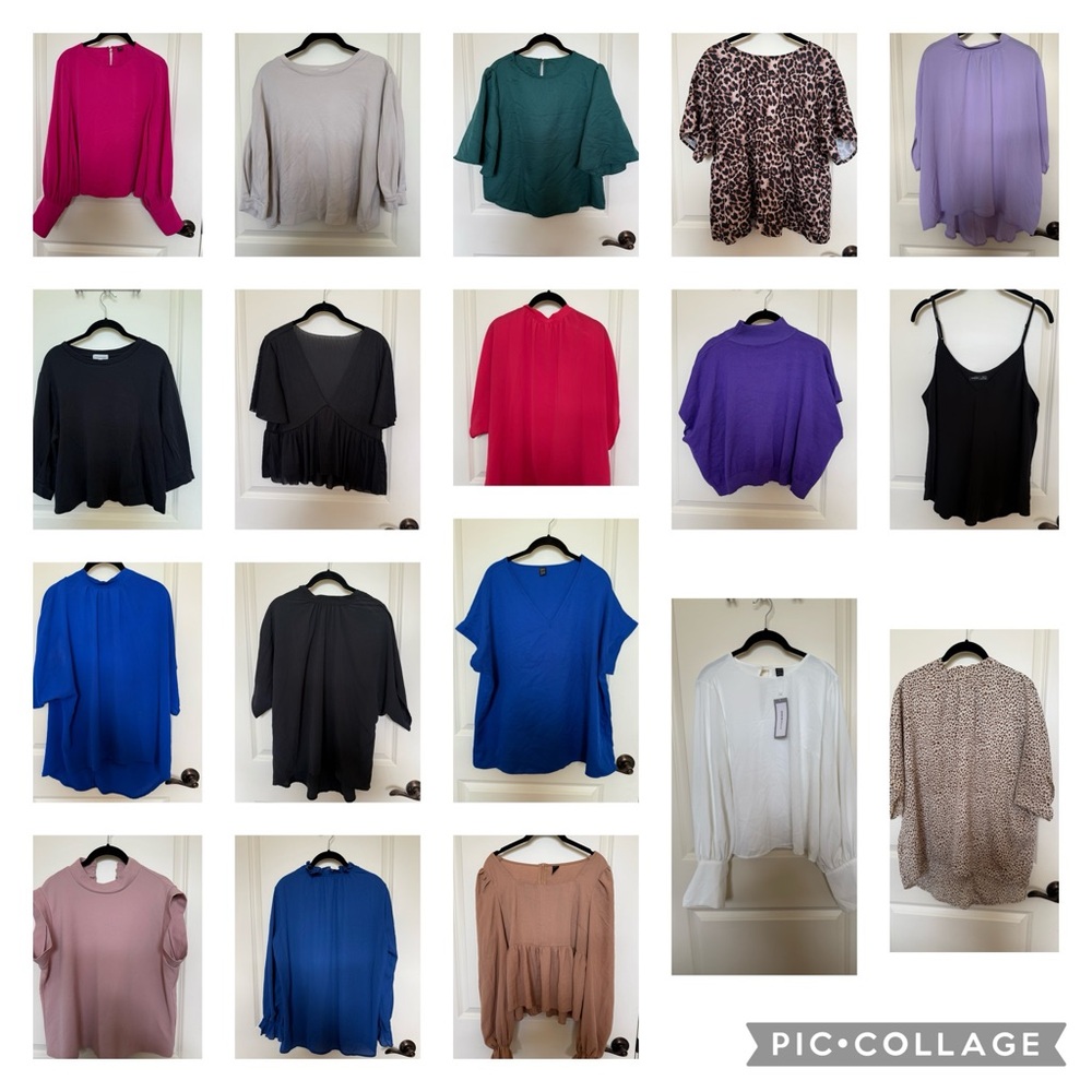 Size L Women's Blouses Bundle